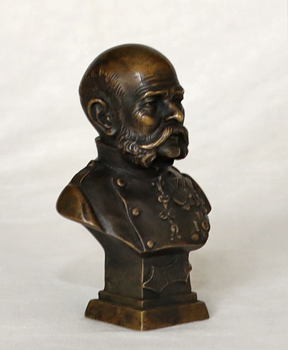 Kaiser Franz Joseph Bronze Bueste
