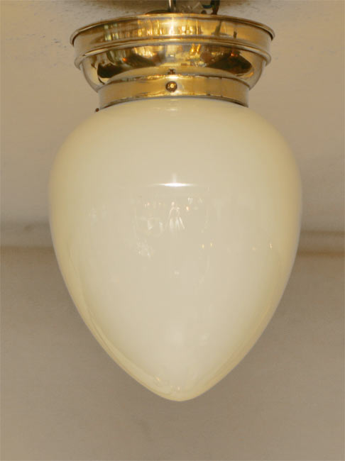 Art Deco Jugendstil Deckenlampe Messing Lampe