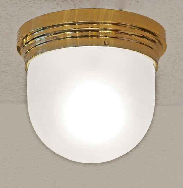 Art Deco Deckenlampe Messing Lampe Deckenleuchte 