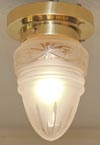 Art Deco Deckenlampe Messing Lampe