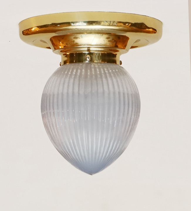 Art Deco Deckenlampe Messing