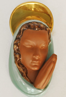 Wandmaske Gmundner Keramik Madonna