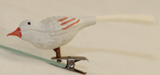Nostalgischer Christbaumbehang Vogel
