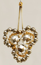 Gablonzer Glasperlenschmuck Christbaumschmuck