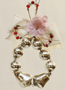 Gablonzer Glasperlenschmuck Christbaumbehang