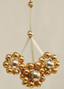 Gablonzer Glasperlenschmuck Christbaumschmuck