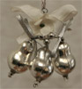 Glasperlenschmuck Stoffschleife
