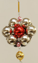 Gablonzer Glasperlenschmuck Christbaumschmuck