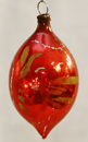 nostalgischer Glas Christbaumbehang
