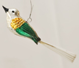 Nostalgischer Christbaumbehang Vogel