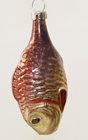 Nostalgischer Alter Christbaumbehang Fisch