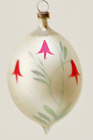 nostalgischer Glas Christbaumbehang