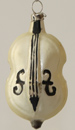 Christbaumschmuck Cello Nostalgischer Alter Christbaumbehang