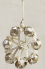 Gablonzer Christbaumschmuck Stern Alter Glasperlenschmuck