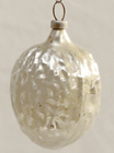 Glas Nostalgischer Antiker Christbaumbehang Christbaumschmuck Walnuss