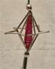 Christbaumbehang Gablonzer Stern Glasperlenschmuck