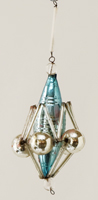 Gablonzer Christbaumschmuck Stern Alter Glasperlenschmuck