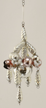 Gablonzer Christbaumschmuck Stern Alter Glasperlenschmuck