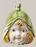Alter Glas Christbaumschmuck