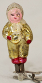 Nostalgischer Alter Christbaumschmuck Schneemaedchen