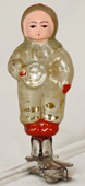 Nostalgischer Alter Christbaumschmuck Schneemaedchen