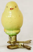 Nostalgischer Alter Christbaumschmuck Vogel