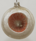 Nostalgischer Alter Glas Christbaumschmuck Reflektor