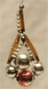 Nostalgischer Alter Christbaumbehang Christbaumschmuck Gablonzer Glasperlenschmuck