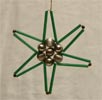 Nostalgischer Gablonzer Glasperlenschmuck Stern