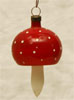 Nostalgischer Alter Glas Christbaumschmuck Fliegenpilze