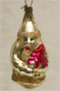 Weihnachtsmann Antiker Nostalgischer Alter Glas Christbaumschmuck