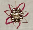 Alter Gablonzer Glasperlenschmuck Zierfolie