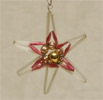 Gablonzer Weihnachtsstern Nostalgischer Alter Christbaumschmuck