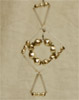Alter nostalgischer Gablonzer Weihnachtschmuck