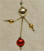 Alter nostalgischer Gablonzer Weihnachtschmuck