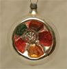 Nostalgischer Alter Christbaumbehang Glas Christbaumschmuck Reflektor