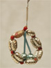 Nostalgischer Gablonzer Glasperlenschmuck Glasring Glaskugel Glaszapfen