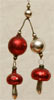 Nostalgischer Alter Christbaumbehang Christbaumschmuck Gablonzer Glasperlenschmuck