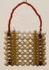 Nostalgischer Glasperlenschmuck Tasche