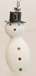 Alter Christbaumbehang Christbaumschmuck Schneemann