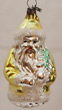 Weihnachtsmann Antiker Nostalgischer Alter Glas Christbaumschmuck