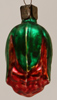 Nostalgischer Alter Glas Rosenknospe Christbaumschmuck