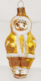Eskimo Antiker Nostalgischer Alter Glas Christbaumschmuck