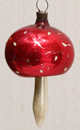 Alter nostalgischer Glas Christbaumbehang