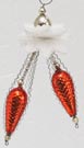 Alter Gablonzer Glasperlenschmuck Glaszapfen Christbaumbehang