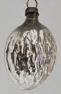 Alter Glas Christbaumbehang Nuss