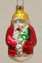Nostalgischer Alter Christbaumschmuck Weihnachtmann