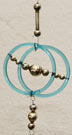 Alter Gablonzer Glasperlenschmuck Christbaumschmuck