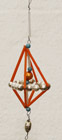 Alter Gablonzer Glasperlenschmuck Christbaumschmuck