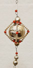 Alter Gablonzer Glasperlenschmuck Christbaumschmuck